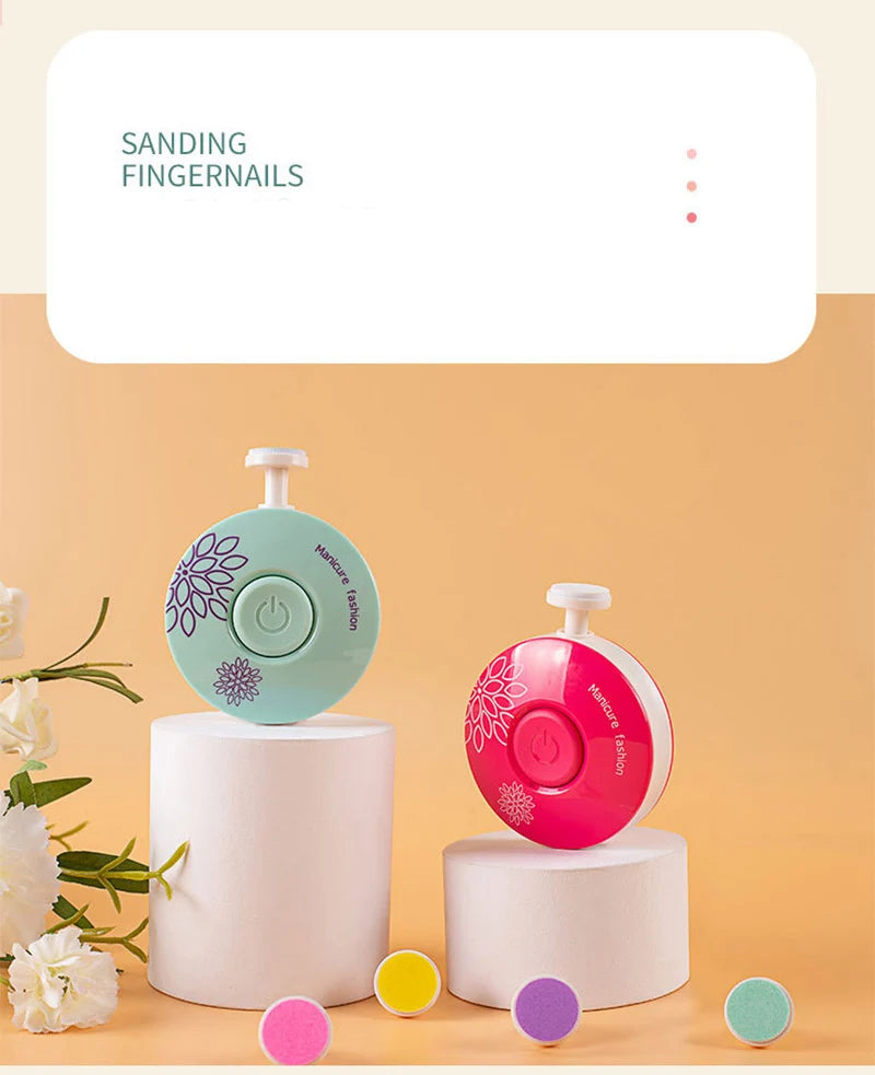 Cortaúñas Eléctrico para Bebe- Seguro, Silencioso e Higiénico