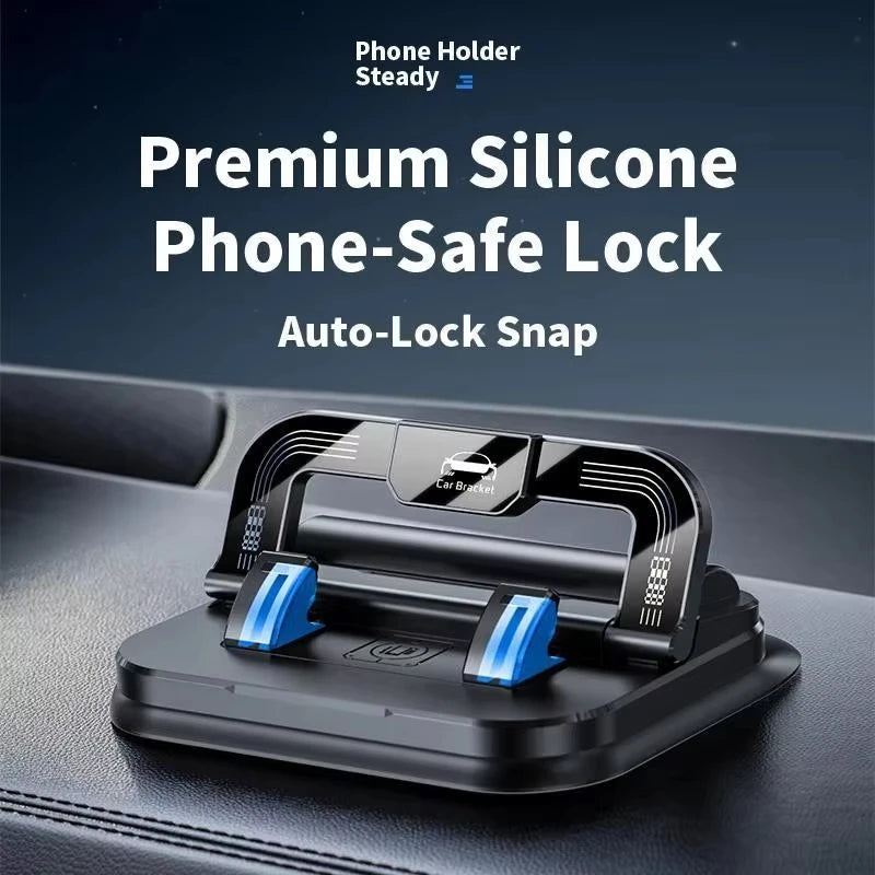 Soporte de Celular para Auto 360° - Montaje en Placa, Universal